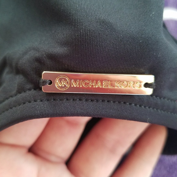 •Michael Kors• black cut out one piece swimsuit - Picture 3 of 6